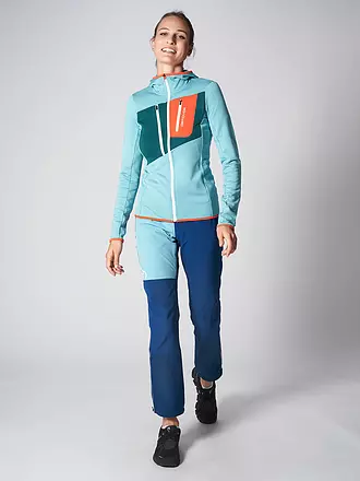 ORTOVOX | Damen Fleecejacke Grid Hoodie | 